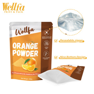 Nhà Máy OEM Biểu Tượng Tùy Chỉnh Cấp Thực Phẩm Chất Liệu Bột/Gia Vị/Polvo/Especia Đứng lên Túi Với Dây Kéo Và Nắp Kéo Túi - Product Image 2