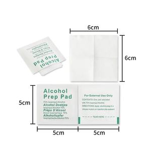 Medizinische Einweg-Vliesstoff-Reinigungstücher mit 75% Ethanol oder 70% Isopropanol-Alkohol - Product Image 3