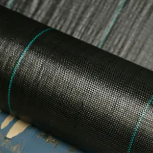Tecido para Paisagem Geotêxtil para Underlayment Tapete de barreira de grama PP tecido perfurador de agulha