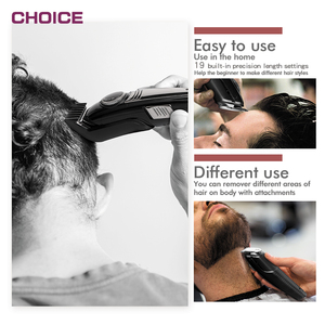 कम कीमत निविड़ अंधकार घर पुरुषों सभी बाल काटने की मशीन क्लिपर बिजली Tondeuse Cheveux पेशेवर बाल काटने की मशीन <span class=keywords><strong>Trimmer</strong></span> - Product Image 2