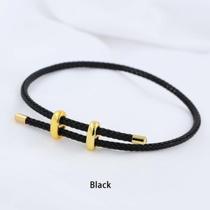 Cá Nhân Có Thể Điều Chỉnh Đầy Màu Sắc Trượt Milan Dây Thép Không Gỉ Chuỗi Vòng Đeo Tay Không Thấm Nước Lướt Dây Vòng Đeo Tay - Product Image 4