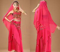 Robe de danse orientale sexy pour femmes, costumes de danse orientale indiens, tenue de spectacle pour filles