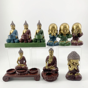 Tượng Sư Thiếu Lâm Màu Đá Lớn Trang Trí Sân Vườn - Product Image 5