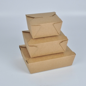 Best Verkopende 700Ml Aangepaste Papieren Voedseldoos Multi-Compartiment Bneto Lunch Kraft Afhaalmaaltijd Snelle Verpakking Voor Sushi Suiker Afhaalmaaltijden - Product Image 1