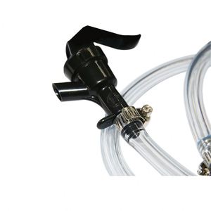 Línea de gas CO2 de plástico PVC Línea de tubo de manguera de cerveza de 3 <span class=keywords><strong>pies</strong></span> y 5 <span class=keywords><strong>pies</strong></span> con grifo y desconexión de barril de bloqueo de bola - Product Image 6