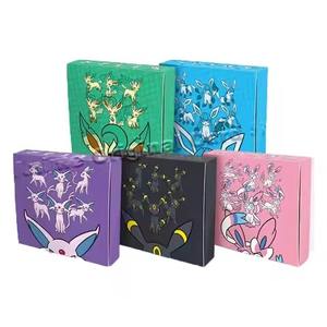 Carta originale cinese Pokemo PTCG Eevee GX Gift Box Set Poke Cards Mon silveon Glaceon Leafeon Umbreon <span class=keywords><strong>Espeon</strong></span> genuino giocattoli regalo - Product Image 1