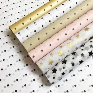 custom silk tissue paper coloured tissue wrapping paper