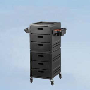 Hairdresser Equip Black Salon Furniture Salon Equipment Trolly for Salon Beauty Trolley - Product Image 5