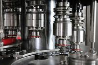 Machine de remplissage de boissons 3-en-1 - Haute précision, électrique, pneumatique, compacte, service après-vente à vie