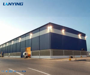 Magazzino Logistico Prefabbricato in Struttura Leggera d'Acciaio Standard ASTM, Edificio Industriale e Commerciale - Product Image 6