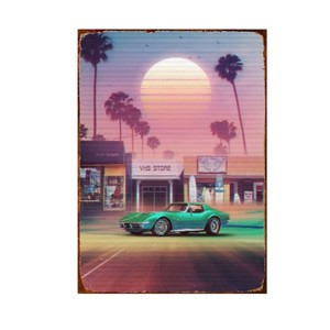 Logotipos Metálicos Personalizados, Pósters Decorativos Vintage para Garaje, Placas Metálicas Retro, Logotipos Metálicos Clásicos de Motocicletas y Autos - Product Image 5