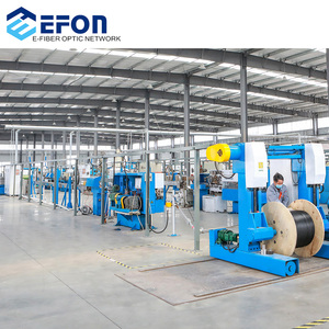 Ngoài trời trên không 2 4 8 12 16 24 48 96 lõi sợi quang thả Cáp gytc8y hình 8 đơn chế độ FTTH cáp quang nhà máy - Product Image 6