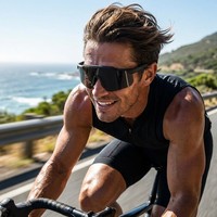 Lunettes de soleil de cyclisme, lunettes de sport, lunettes de soleil pour hommes et femmes, pour la conduite en extérieur et le vélo