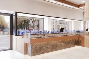 Retron Jewelry Shop Vitrina Impermeable Ecológico y Diseño duradero para tiendas minoristas de joyería - Product Image 6