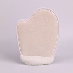 Gants de bain exfoliants en loofah, brosses de douche naturelles pour le corps, éponges de nettoyage, outils extensibles pour femmes - Product Image 1