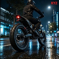 Kit complet de roues avec moyeu 17 X 2.15 17 X 3.0, jantes en alliage anodisé CNC 100 80 17 130 70 17, kit de mise à niveau Supermoto pour Sur-Ron Light Bee 2