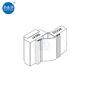 Sécurité enfant Anti-pincement butée <span class=keywords><strong>de</strong></span> <span class=keywords><strong>porte</strong></span> cadre <span class=keywords><strong>de</strong></span> <span class=keywords><strong>porte</strong></span> bande d'étanchéité en caoutchouc joint <span class=keywords><strong>de</strong></span> protection des doigts protecteur <span class=keywords><strong>de</strong></span> charnière en aluminium - Product Image 6