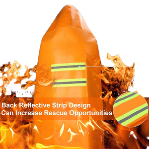 Factory Direct Anpassbare extra große feuerfeste Faser Cape Notfall gebrauchter Umhang für Kopfschutz Großhandel Brandschutz decken - Product Image 6