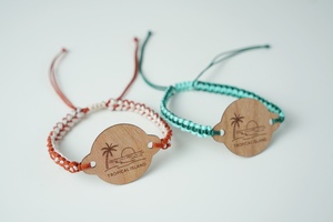 Tùy chỉnh NFC RFID gỗ kiểm soát truy cập thẻ tay dệt dây đeo cổ tay vòng đeo tay dây cho các sự kiện cho an ninh và thuận tiện - Product Image 3