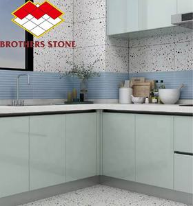 Design graphique carré moderne pour les <span class=keywords><strong>carreaux</strong></span> <span class=keywords><strong>de</strong></span> sol en terrazzo <span class=keywords><strong>de</strong></span> <span class=keywords><strong>ciment</strong></span>, coût au Kenya avec terrazzo noir et blanc - Product Image 1