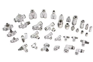 Plastic Pneumatic Fitting <b>Quick</b> Connect Push in Pneumatic Fitting AIR <b>CONNECTOR</b> Pneumatic Parts - Product Image 2