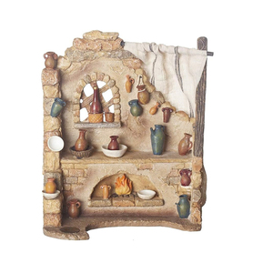 Figura de Natividad de Poliresina WeiVista, Modelo de Pueblo Italiano, Decoración Realista para el Hogar - Product Image 1
