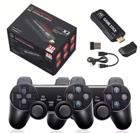 Console de Jeu Rétro X2 Plus 256G 50000 Jeux GD10 Pro 4K, Lecteur Vidéo 3D HD, Manette Sans Fil, Émulateur TV 50, Cadeau Idéal pour Enfants
