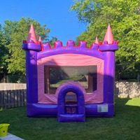 Château gonflable commercial, combo de châteaux gonflables, maison de rebond pour enfants, château gonflable d'extérieur pour jardin, idéal pour la location de fêtes