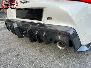 Difusor Trasero de Fibra de Carbono Estilo AD para <span class=keywords><strong>Toyota</strong></span> <span class=keywords><strong>GR</strong></span> <span class=keywords><strong>Supra</strong></span> A90 A91 <span class=keywords><strong>MK5</strong></span> MKV, Kit de Carrocería, Directo de Fábrica - Product Image 5