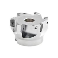 Fraise à refroidissement interne BAP400R pour centre d'usinage CNC, avec insert 1604, fraise à volant, refroidissement traversant, pour usinage à angle droit