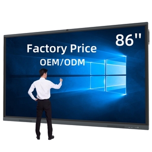 Nhà Máy Giá 100 86 75 65 inch đa màn hình cảm ứng tất cả trong một bảng thông minh phẳng bảng tương tác để bán - Product Image 1