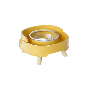 Pet <b>cat</b> bowl, <b>cat</b> food bowl, Pipi Tao original boxed <b>sofa</b> glass high-legged leak-proof single bowl <b>cat</b> supplies eating - Product Image 4