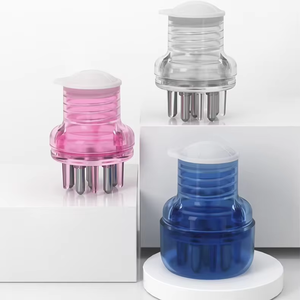 Muestra gratis manual al por mayor eléctrico <span class=keywords><strong>cuero</strong></span> <span class=keywords><strong>cabelludo</strong></span> escala masajeador champú cepillo con aceite - Product Image 1