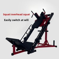 Machine à presser les jambes et appareil de squat à barre double fonction en acier – Équipement de gym de qualité professionnelle pour la remise en forme à domicile
