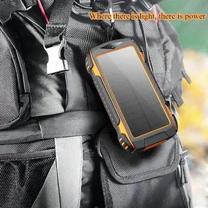 Инновационные продукты, солнечные мобильные PD 18 Вт QC 3,0 зарядное устройство 20000 мАч Power Bank для беспроводных сотовых телефонов смартфонов Powerbank