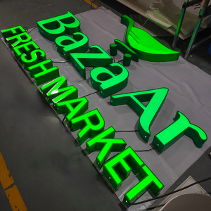 Led iluminar 3d letras de acrílico fabricado diferentes estilos led <span class=keywords><strong>alfabeto</strong></span> carta - Product Image 1