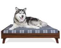 Lit pour chien de luxe en promotion, housse amovible et lavable, base antidérapante, canapé doux pour animaux de compagnie, pour chiens de grande, moyenne et petite taille, toutes saisons