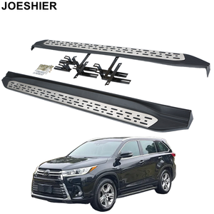 JOESHIER Accessoires 4x4 pour voiture, marchepieds latéraux 2014-2019 pour Highlander, marchepieds, pédales, tout-terrain, en alliage d'aluminium, complets - Product Image 1