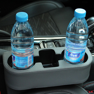 Bymaocar Car Seat <b>Gap</b> Cup Holder 28CM Leather Front Seat Storage For Bottles And Drinks - Product Image 1