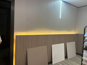 Popolare e Resistente Pannello in Marmo Serie Pietra con Impiallacciatura in Legno di Bambù Carbonizzato, Spessore 5MM 8MM, <span class=keywords><strong>per</strong></span> Decorazione Pareti Interne - Product Image 3