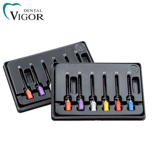 Tandheelkundige <span class=keywords><strong>NiTi</strong></span> handgebruikte rotatievijlen set, warmte-geactiveerde supervijlen SX tot F3 voor wortelkanaalbehandeling - Product Image 2