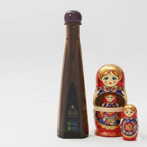 Botella Decorativa de <span class=keywords><strong>Tequila</strong></span> Serigs, Diseño Don Leon1942 con Pantalla LED, Serie Humo Azul, DDP Italia España, Entrega Rápida - Product Image 4