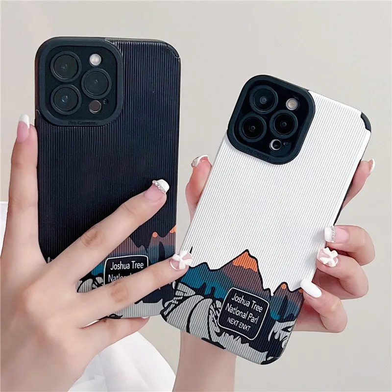 Giá rẻ Mini đường thẳng đứng hạt chống sốc TPU thông minh Điện thoại di động bảo vệ Bìa trường hợp đối với iPhone 14 13 12 11 Pro Max XR XS