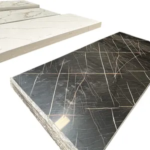 3mm Luxury Waterproof PVC UV Marble Sheet Board For Decoration