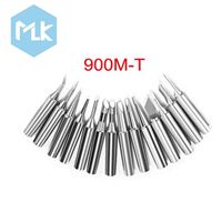 Ujung Solder MLK 900M-T-2C I IS B C D K SK untuk Solder Timbal, Ujung Solder Tiny Weller, Ujung Solder Listrik 60W