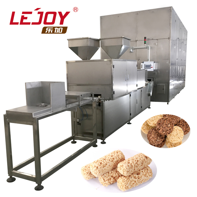 Industrial Chocolate Oatmeal Bar Making Machine Chocolate Cereal Bar Forming Machine