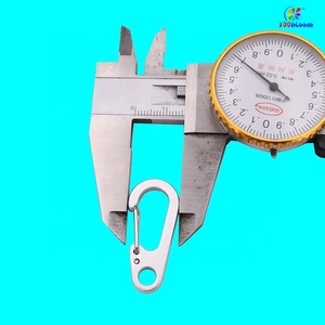 Trung quốc sản xuất bán lẻ hoặc bán buôn tùy chỉnh Phụ kiện túi & Túi các bộ phận Mini Carabiner Clip 3 cm nhỏ Móc chìa khóa móc - Product Image 3