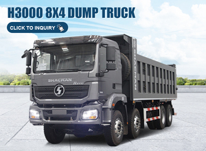 Camion benne poids lourd diesel Euro 2 Shacman H3000 8x4 10 roues de haute qualité, neuf, fabriqué en Chine, avec caméra arrière, 300 CV - Product Image 2