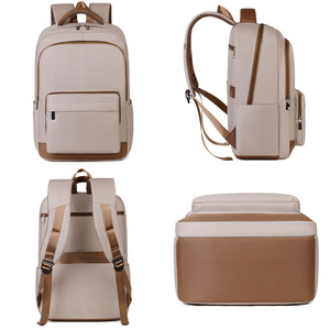 Women's Business <b>Backpack</b> Advanced Sense Eco-Friendly Portable Waterproof Polyester Large Capacity Multi-functional <b>Laptop</b> - Product Image 3