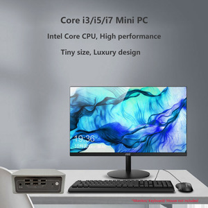 Nouveau mini PC Core I3-10110U/i5-10210U/i7-10510U DDR4 32 Go M.2 SATA 2.5G Lan pour bureau et domicile 6 USB HDMI <span class=keywords><strong>DP</strong></span> Windows Linux Compact - Product Image 2